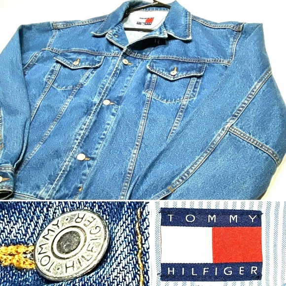 Tommy Hilfiger Other - Tommy Hilfiger XL Denim Jean Trucker Jacket